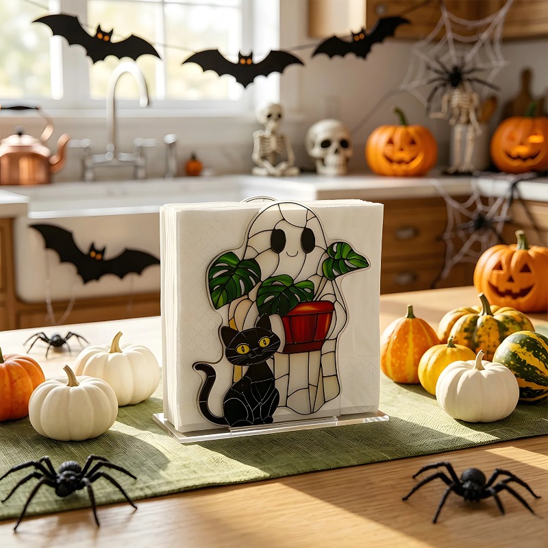 Vintage Halloween Cat Pumpkin  - Agar Tissue Culture 评论和价格